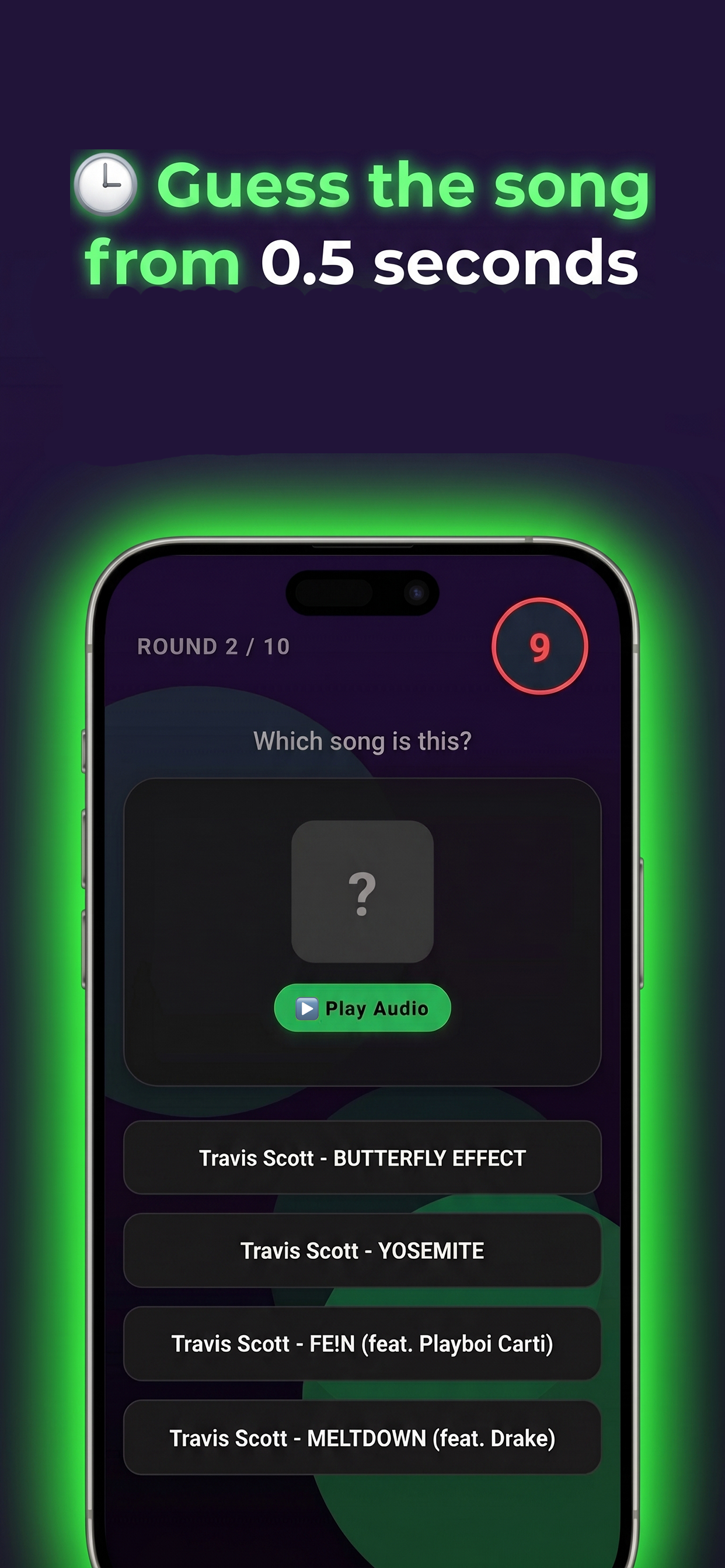 Guess The Song Mode
